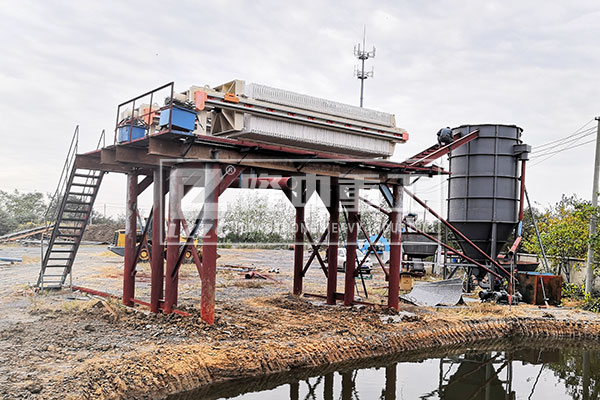 環(huán)保制砂生產(chǎn)線，尾沙處理板框污泥壓濾機(jī)缺不得！